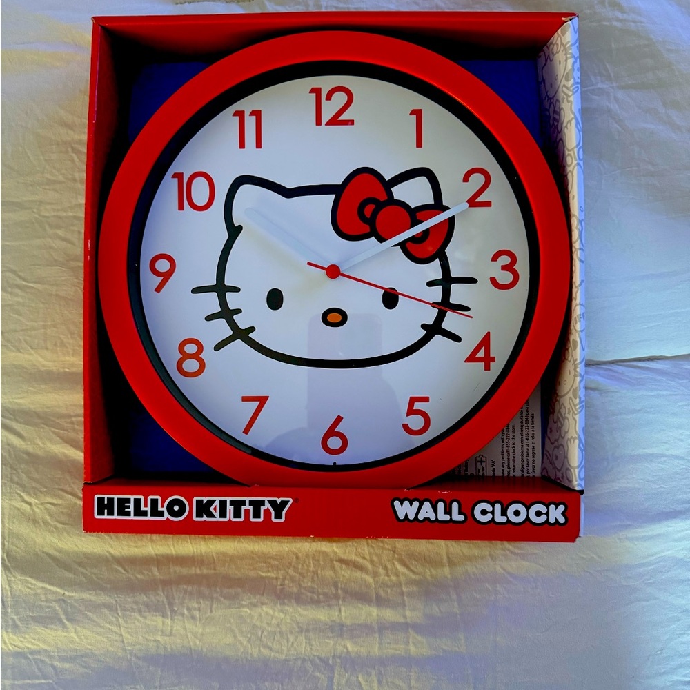 Sanrio Hello Kitty Original Wall Clock collectable